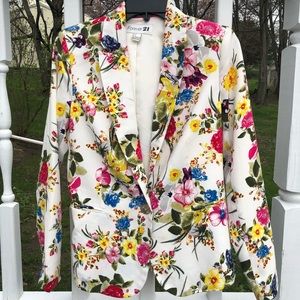 Floral Blazer